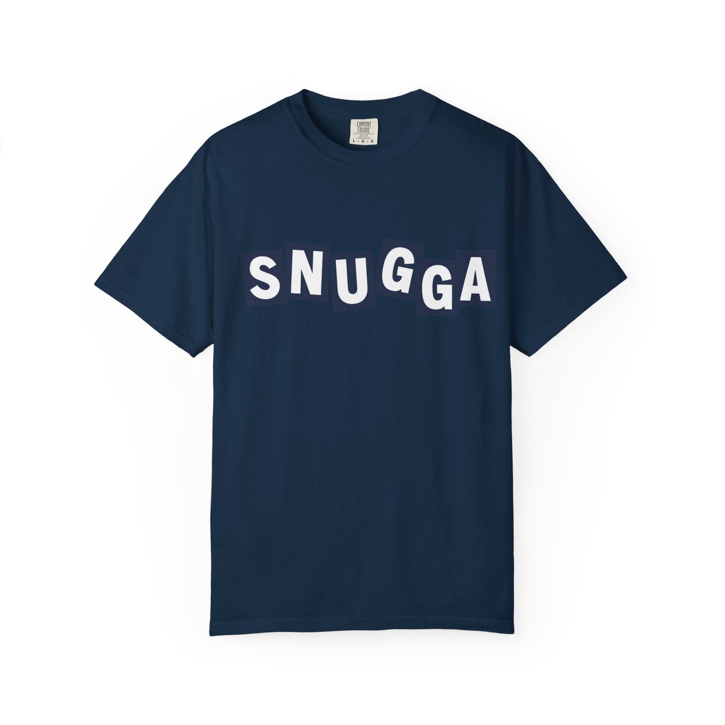 Navy Blue “Being Snug Is a Lifestyle” T-Shirt